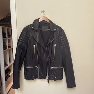 Mens leather jacket